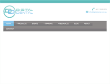 Tablet Screenshot of digitaldental.com.au